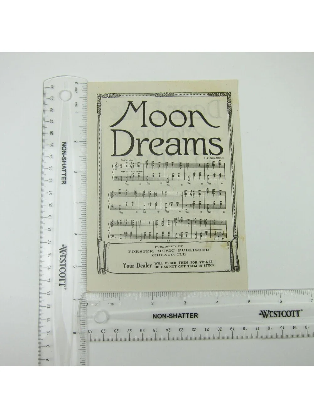 Sheet Music Sampler Forster Music Publisher Chicago Illinois Antique c 1915 RARE